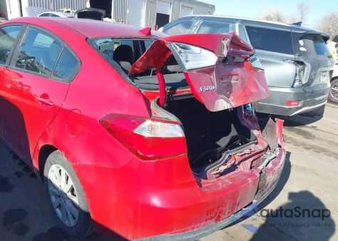 2016 Kia Forte Lx z USA, uszkodzony, nr VIN KNAFX4A6XG5587740